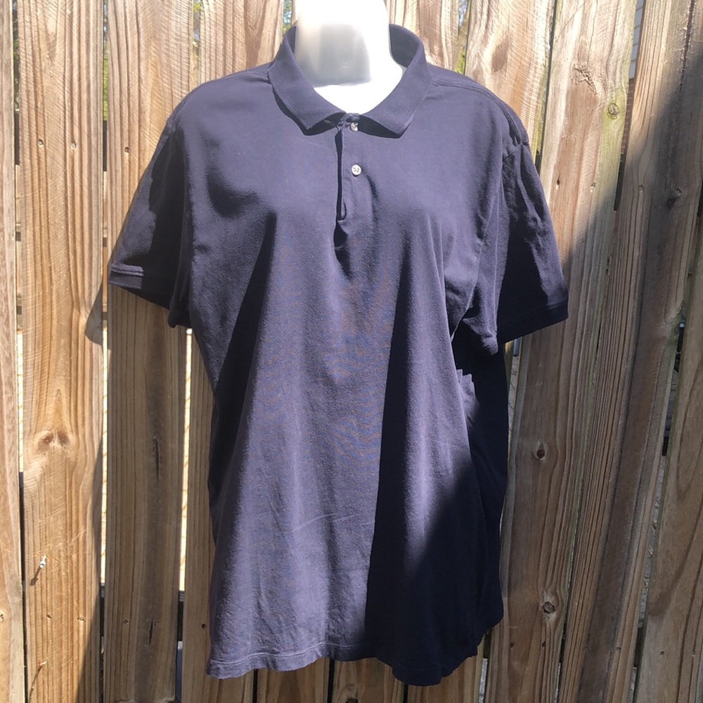 Club Monaco Polo Shirt XL Dark Blue